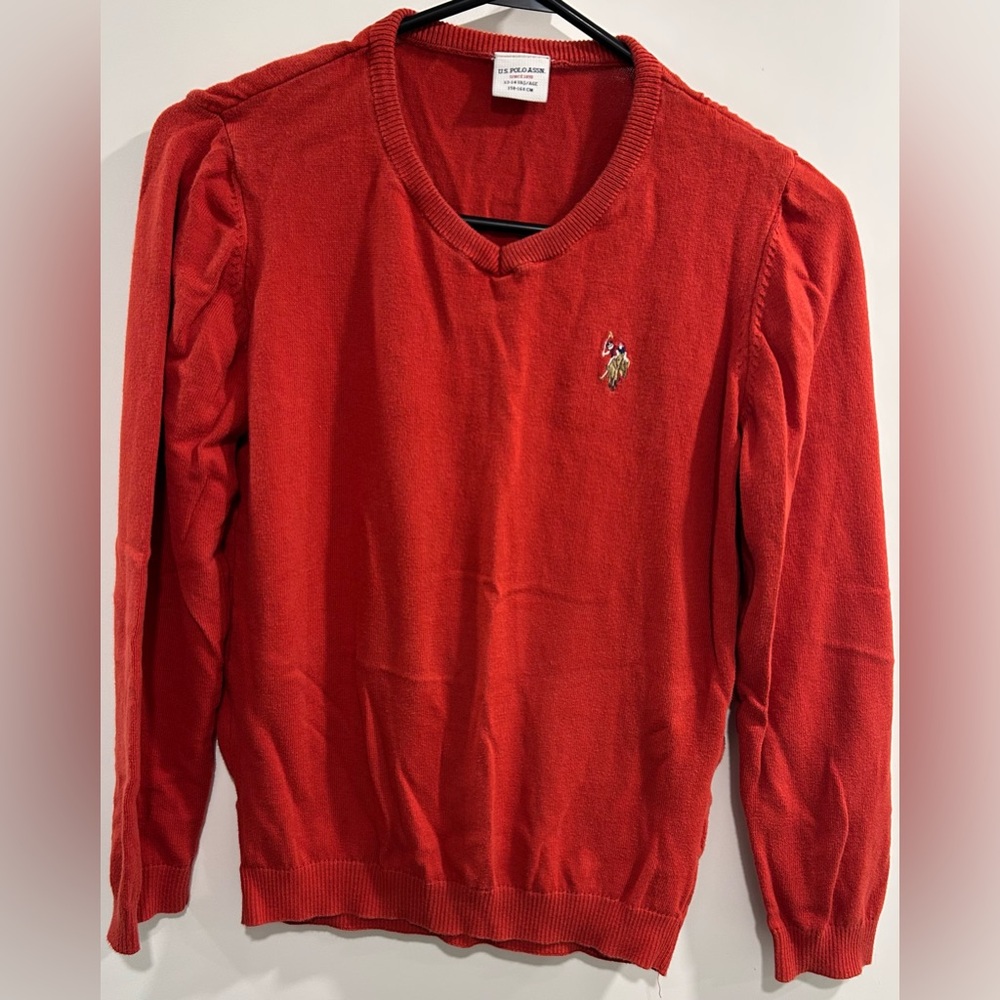 U.S. Polo Assn. Vibrant Red Knitwear